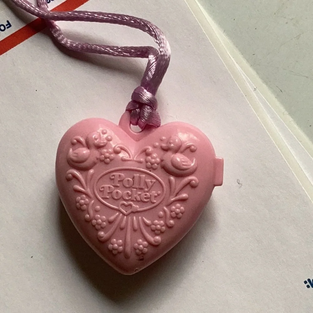 🐦 Vintage Polly Pocket Girl Swinging Locket 1994 Bluebird Toys